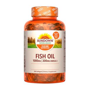 Omega 3 Fish Oil 1000 Mg 200 Softgels