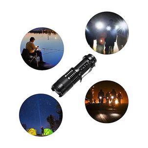 Linterna Led Potente T6 2.000 Lum Recargable Usb Zoom Mini Potente L&aacute;mpara Ajustable Peque&ntilde;a