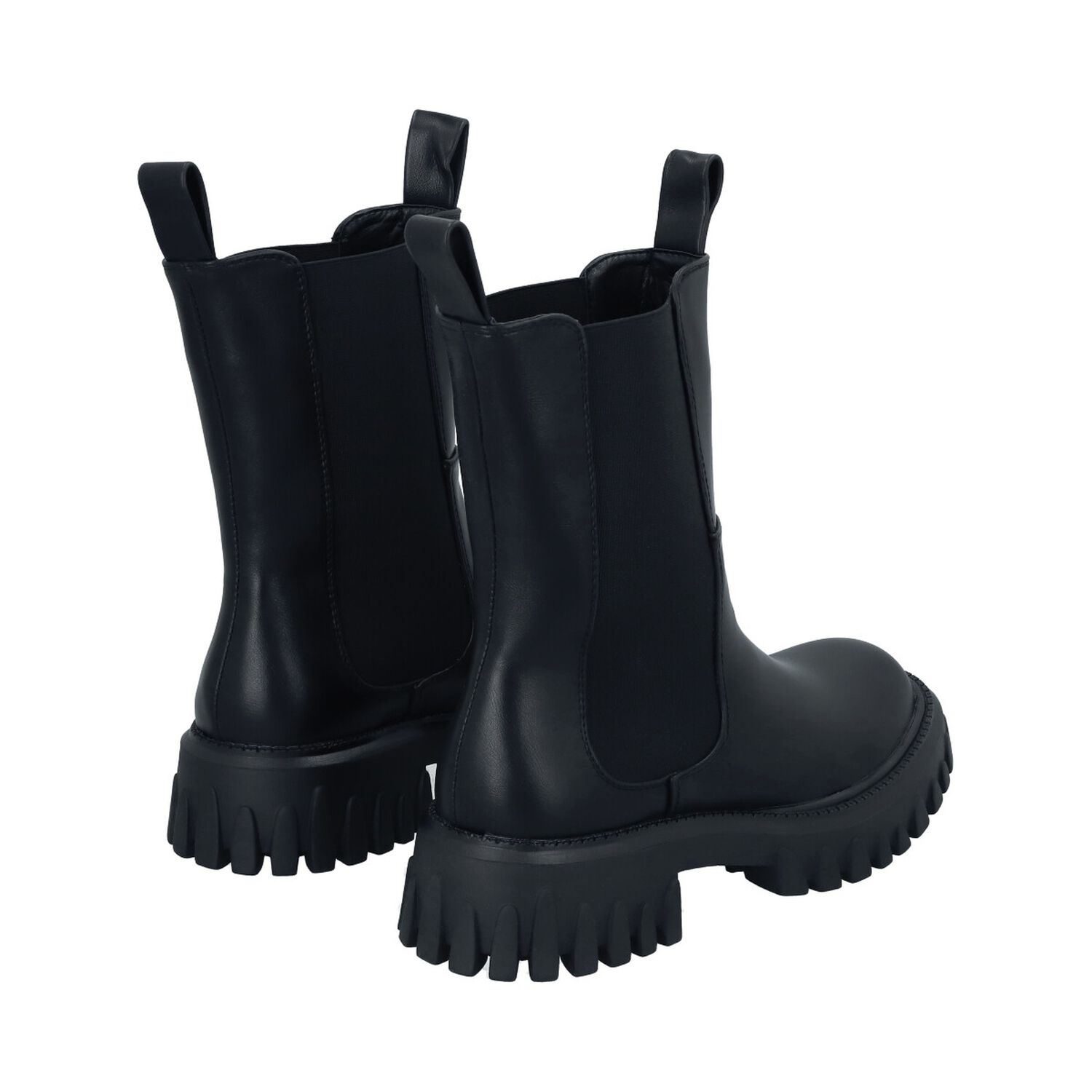 Botin Mujer Negro Eloisa Police image number 1.0
