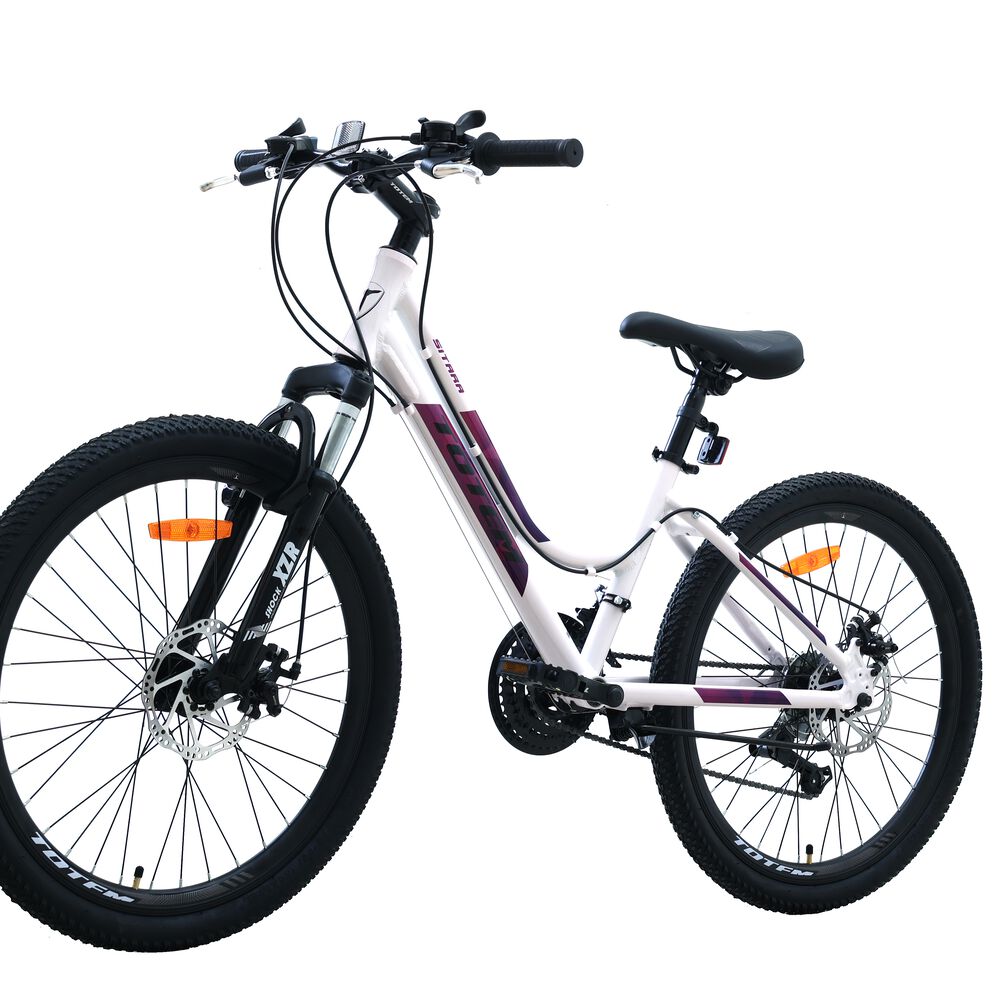Bicicleta Totem Mtb Aro 24 Modelo Sitara Blanco image number 5.0