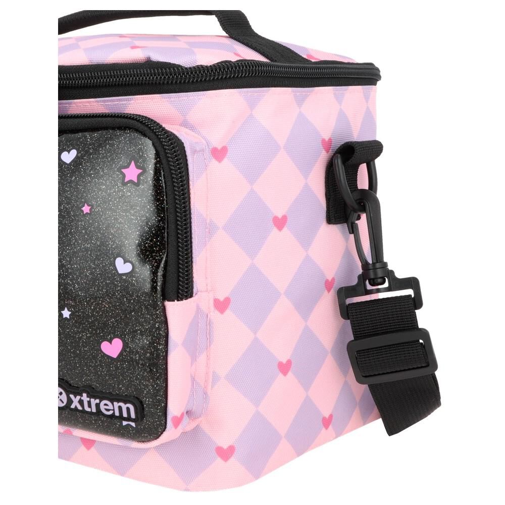 Lonchera T&eacute;rmica Xtrem Oregon 6xt Gato Negro/lila image number 5.0