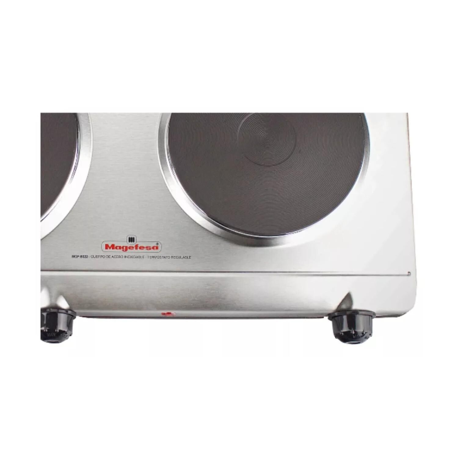 Cocina Encimera Electrica 2 Platos 22500w Dinamic Inox Duo image number 3.0