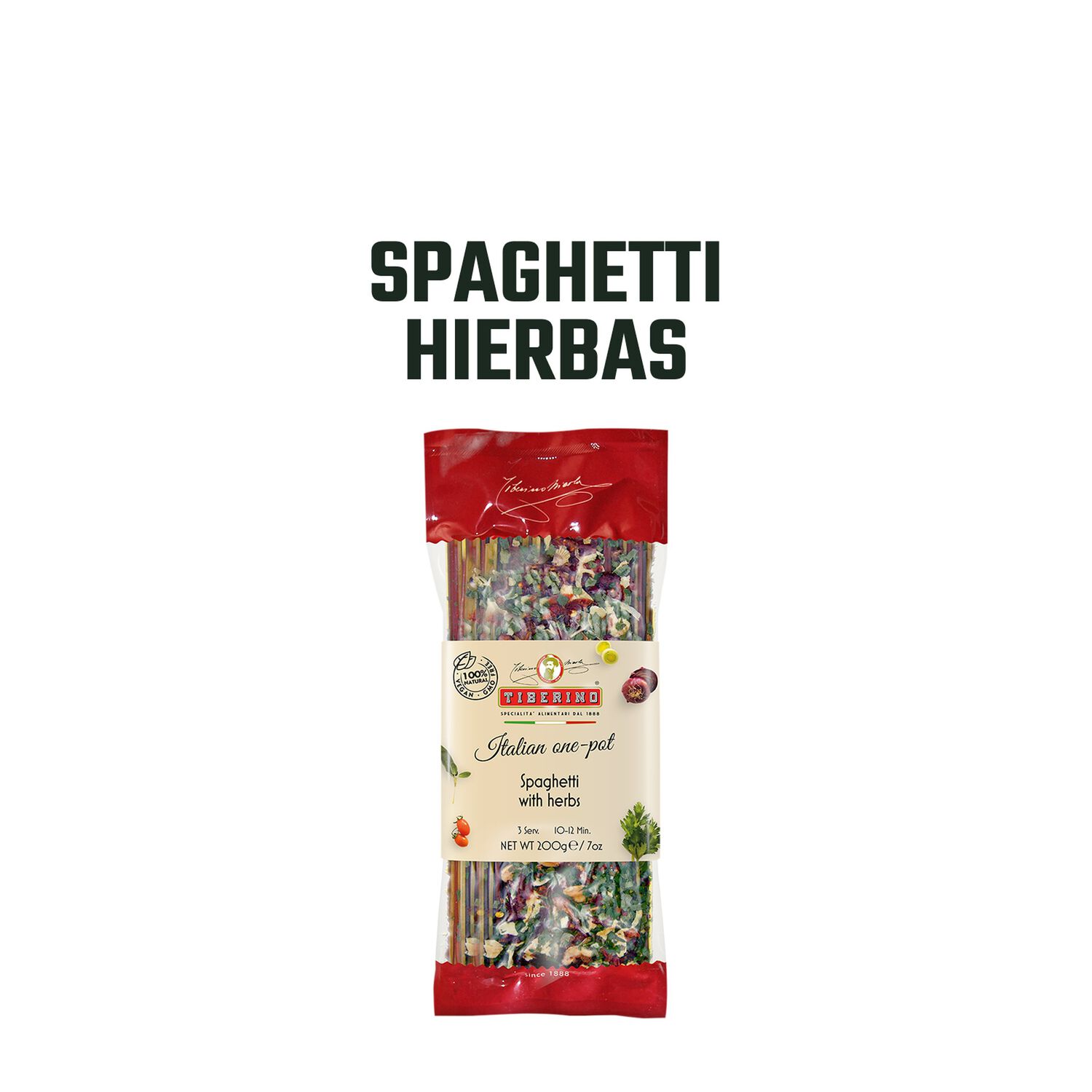 Pr Tiberino Spaguetti Hierbas 1 X 200 Gr image number 2.0