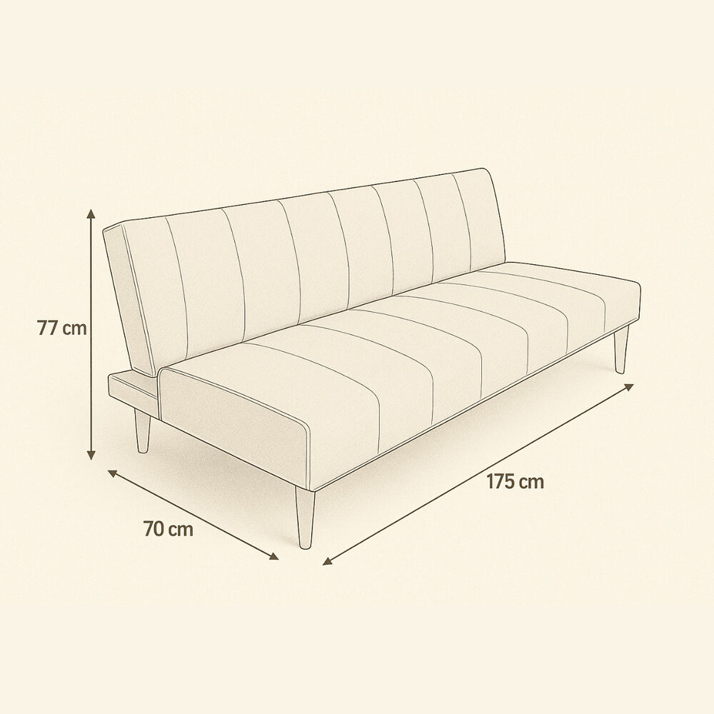 Futon Sofa Cama California image number 4.0