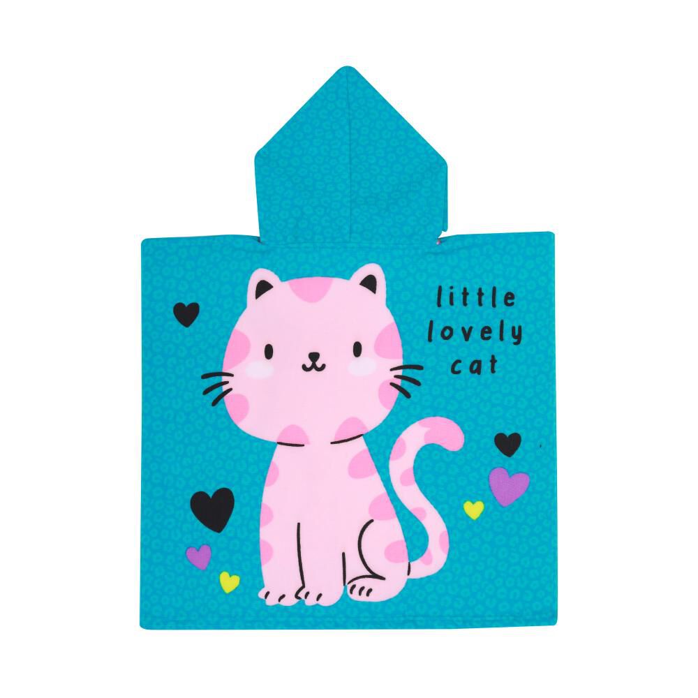 Toalla Playa Capucha Casaideal Kids Lovely / 60 X 120 Cm image number 5.0