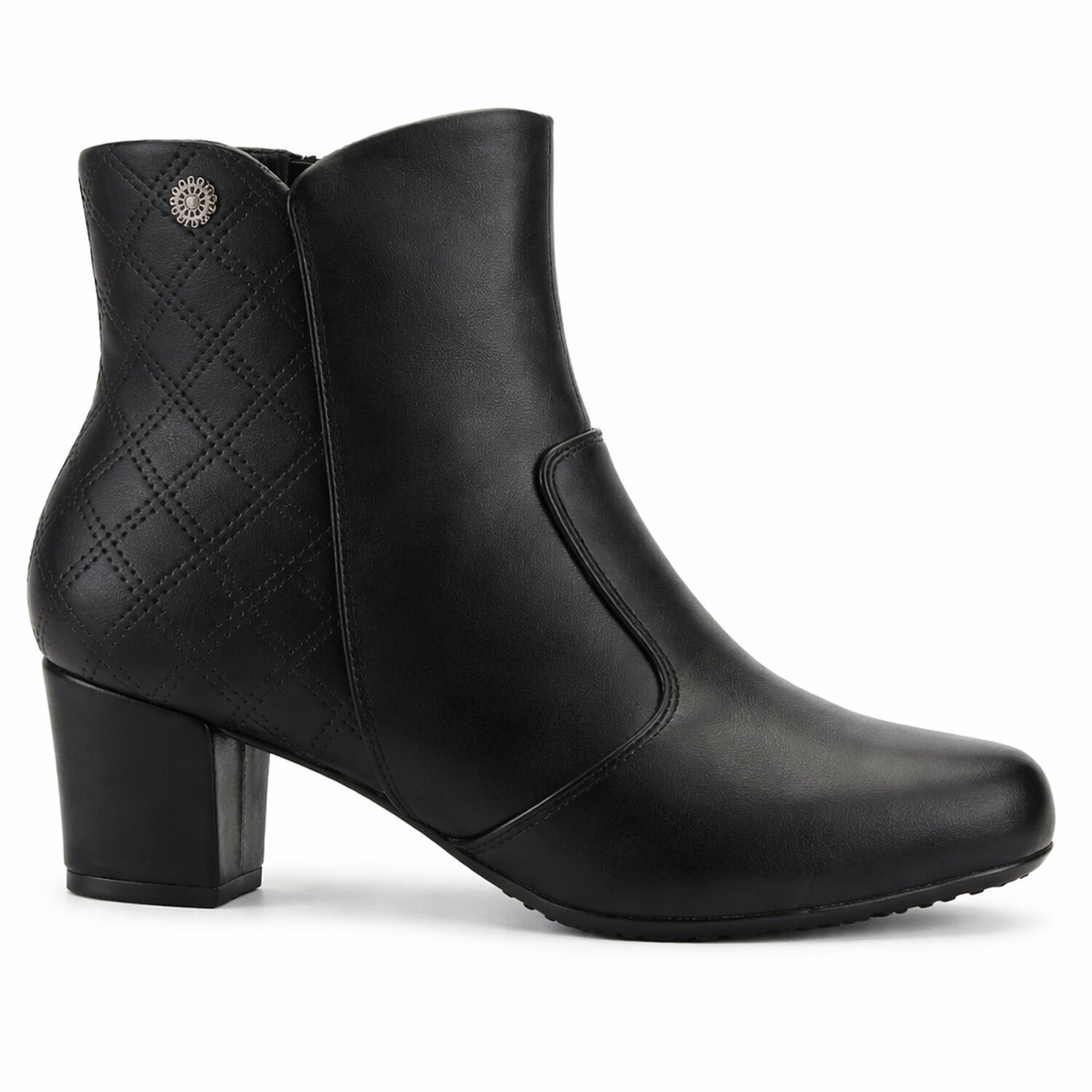 Botin Negro Mujer Casual Chalada Flexib image number 0.0