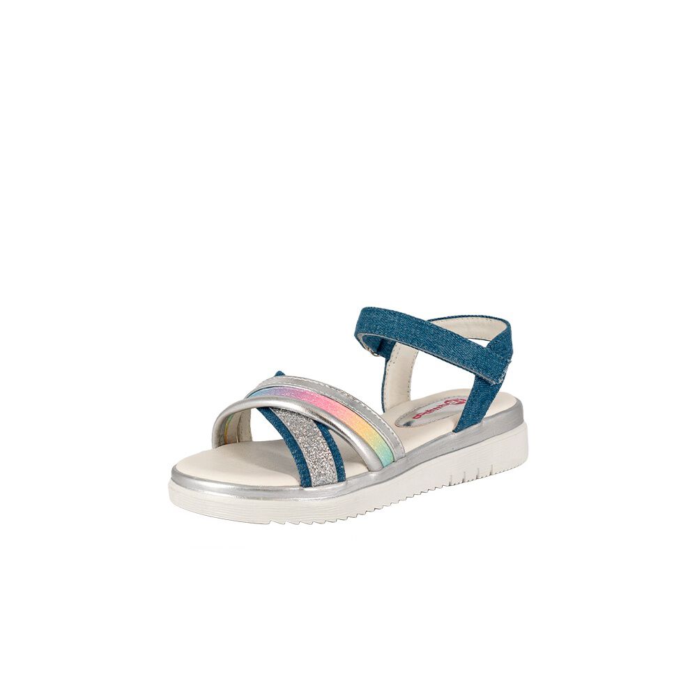 Sandalia Iris Azul Bamboo image number 0.0