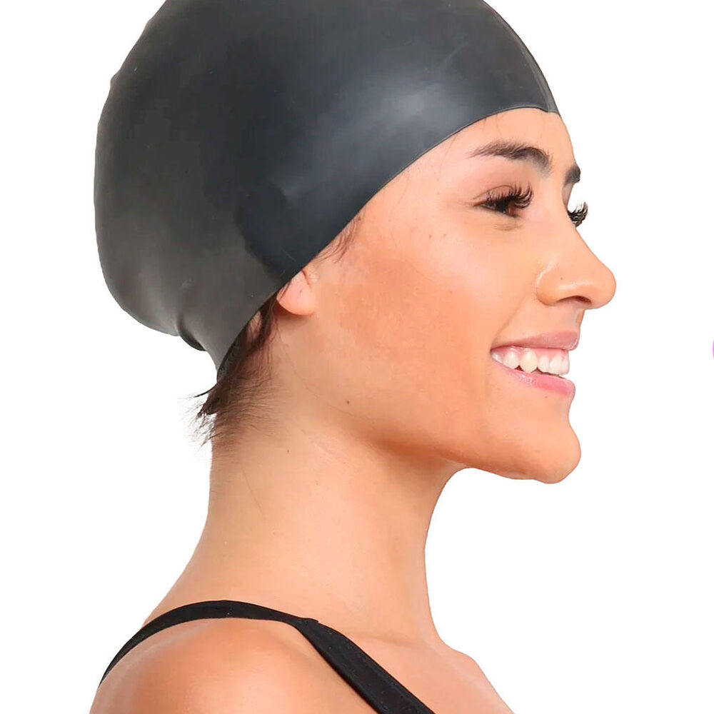 Gorro De Nataci&oacute;n De Silicona Negro image number 1.0