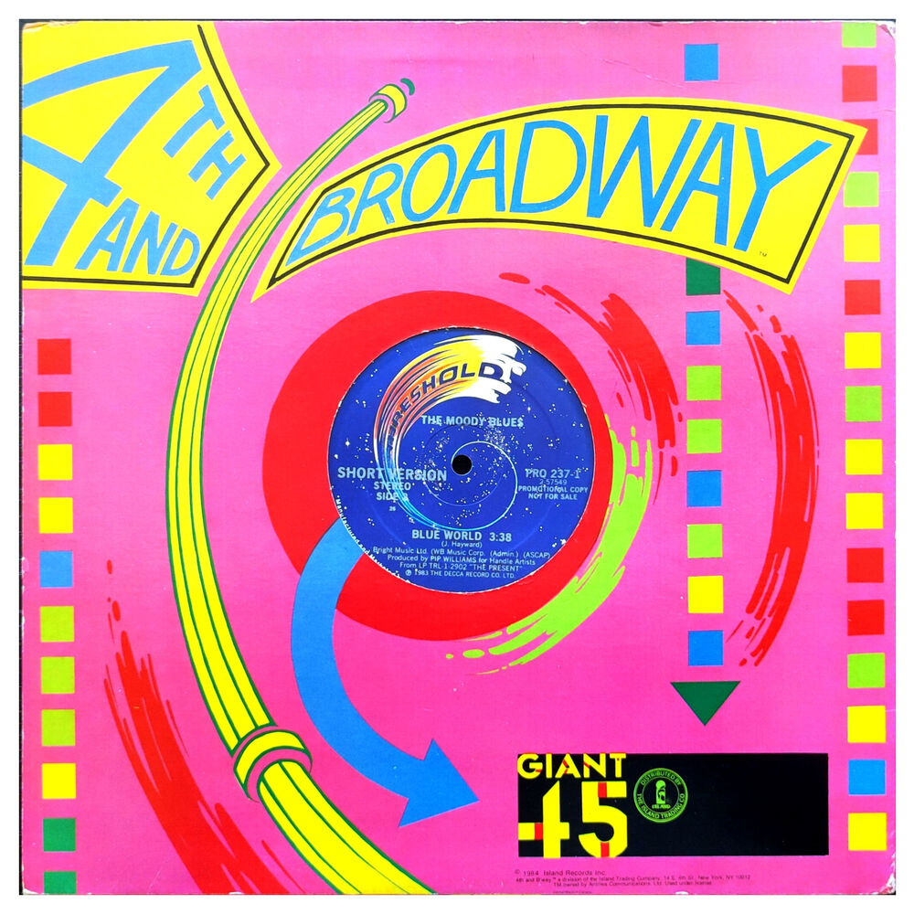 Moody Blues - Blue World | 12" Maxi Single Usado image number 1.0