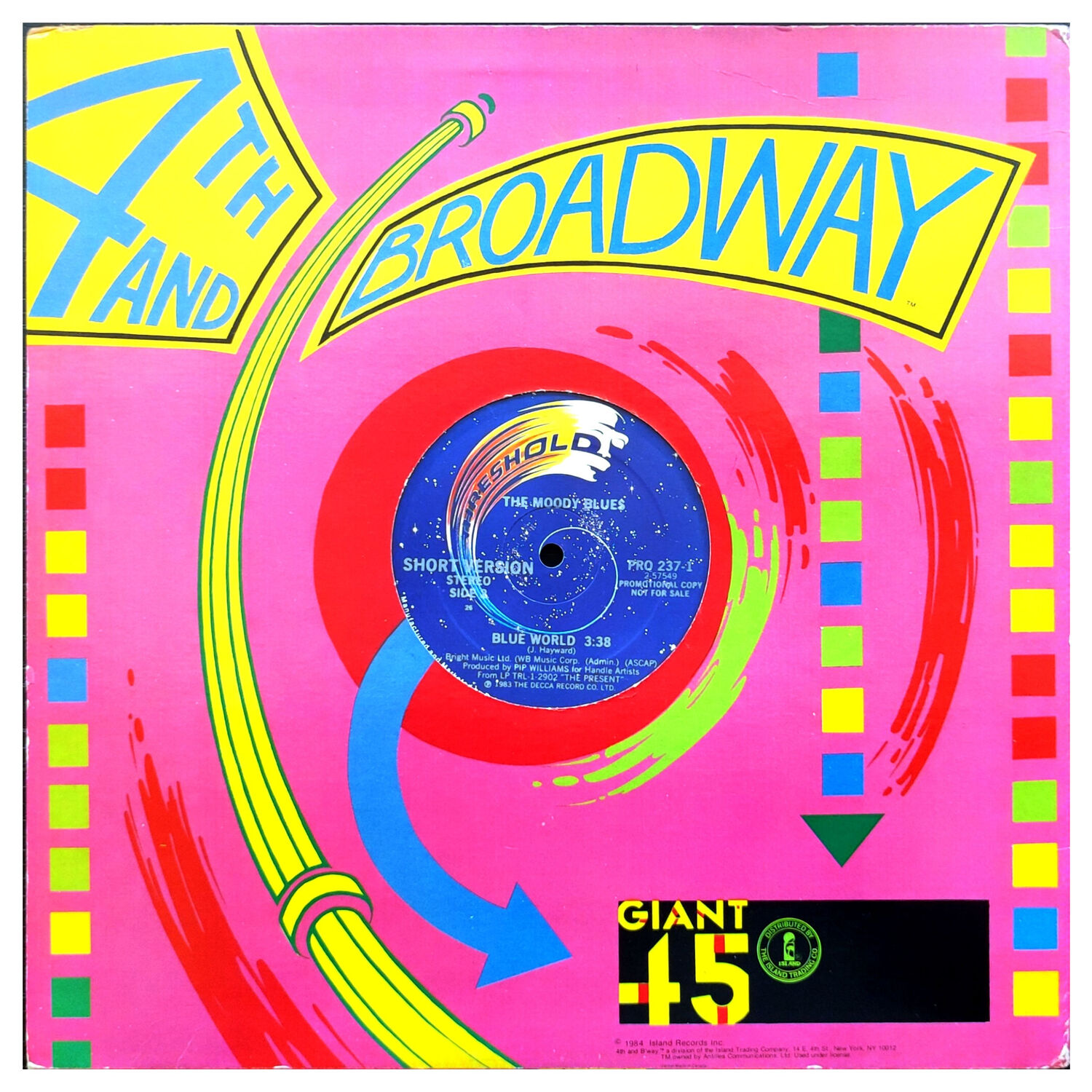 Moody Blues - Blue World | 12" Maxi Single Usado image number 1.0