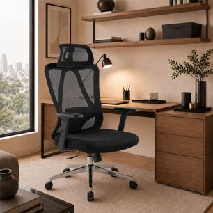 Silla Escritorio Ergon&oacute;mica Apoyo Lumbar Zyron Elite