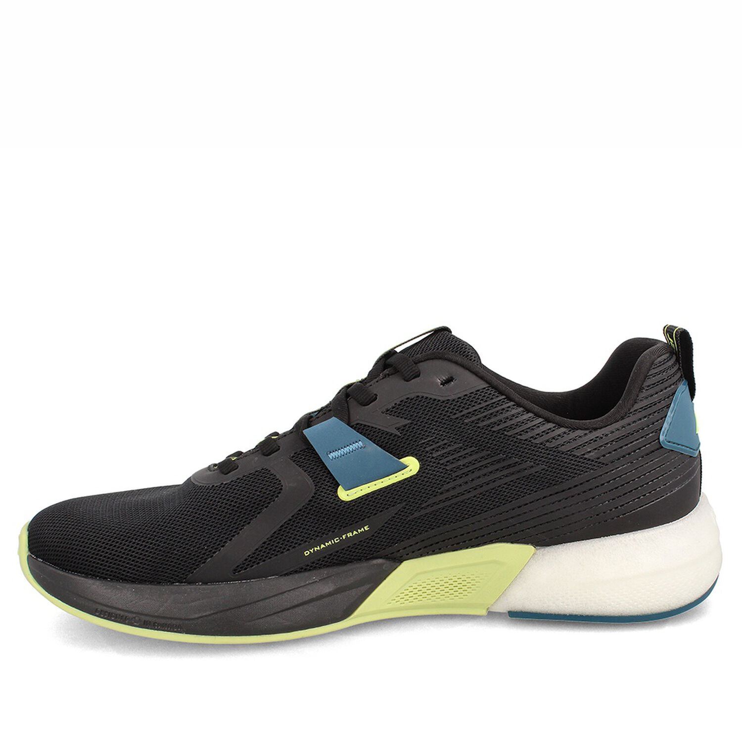 Zapatilla Hombre Power Xorise+300 Tr Cipher Negro-turquesa image number 4.0
