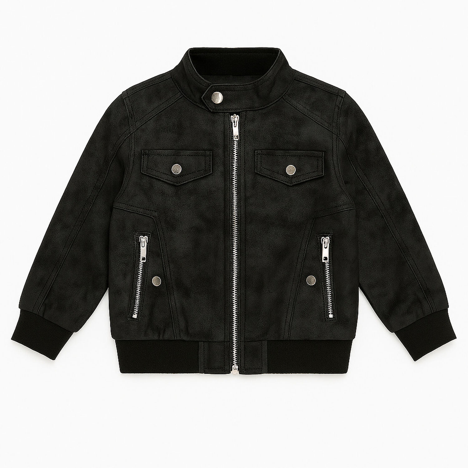 Chaquetas Lisboa Ni&ntilde;o Ecocuero Con Cierres Met&aacute;licos image number 3.0