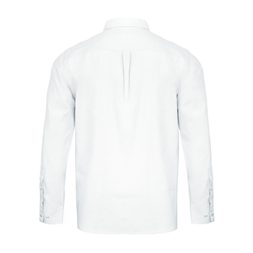 Camisa Oxford Manga Larga Blanca Upf 20 image number 1.0