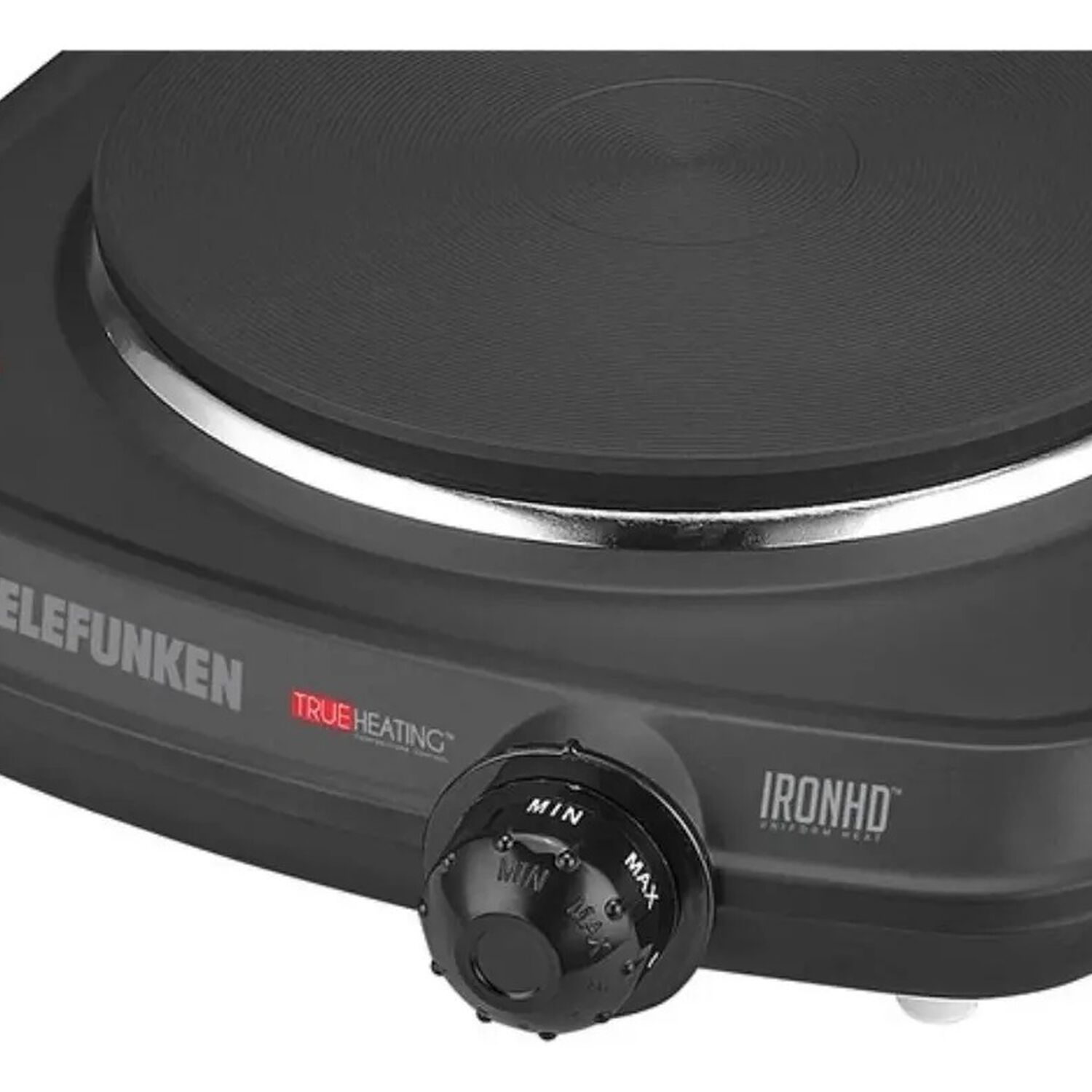 Cocinilla Electrica Telefunken Tf Ae5500 1600w 1 Hornilla Color Negro image number 3.0