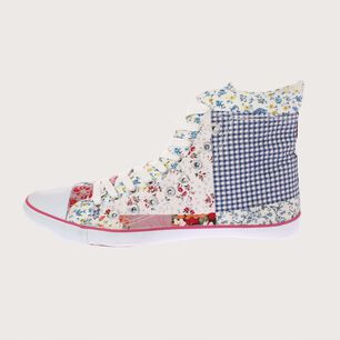 Zapatilla Lona Celeste V&iacute;a Franca Ar. 5dsco1076celesteblanco