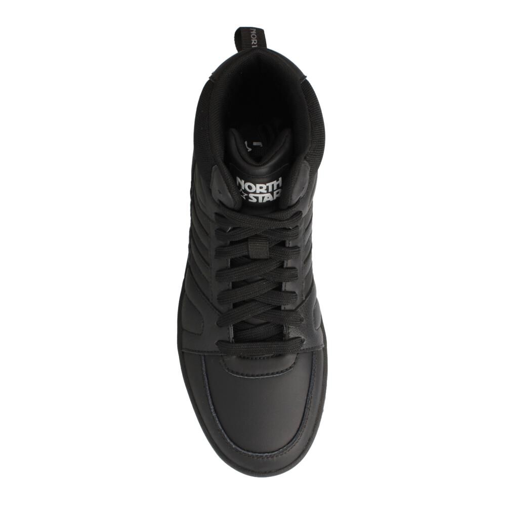 Zapatilla Escolar Mujer Northstar Hem Negro image number 3.0