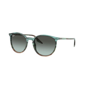 Lentes De Sol Azul A Rayas Degradado Ray-ban