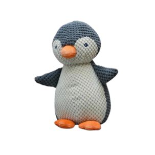 Juguete Pinguino De Peluche 32cm Para Morder Perros Mascotas