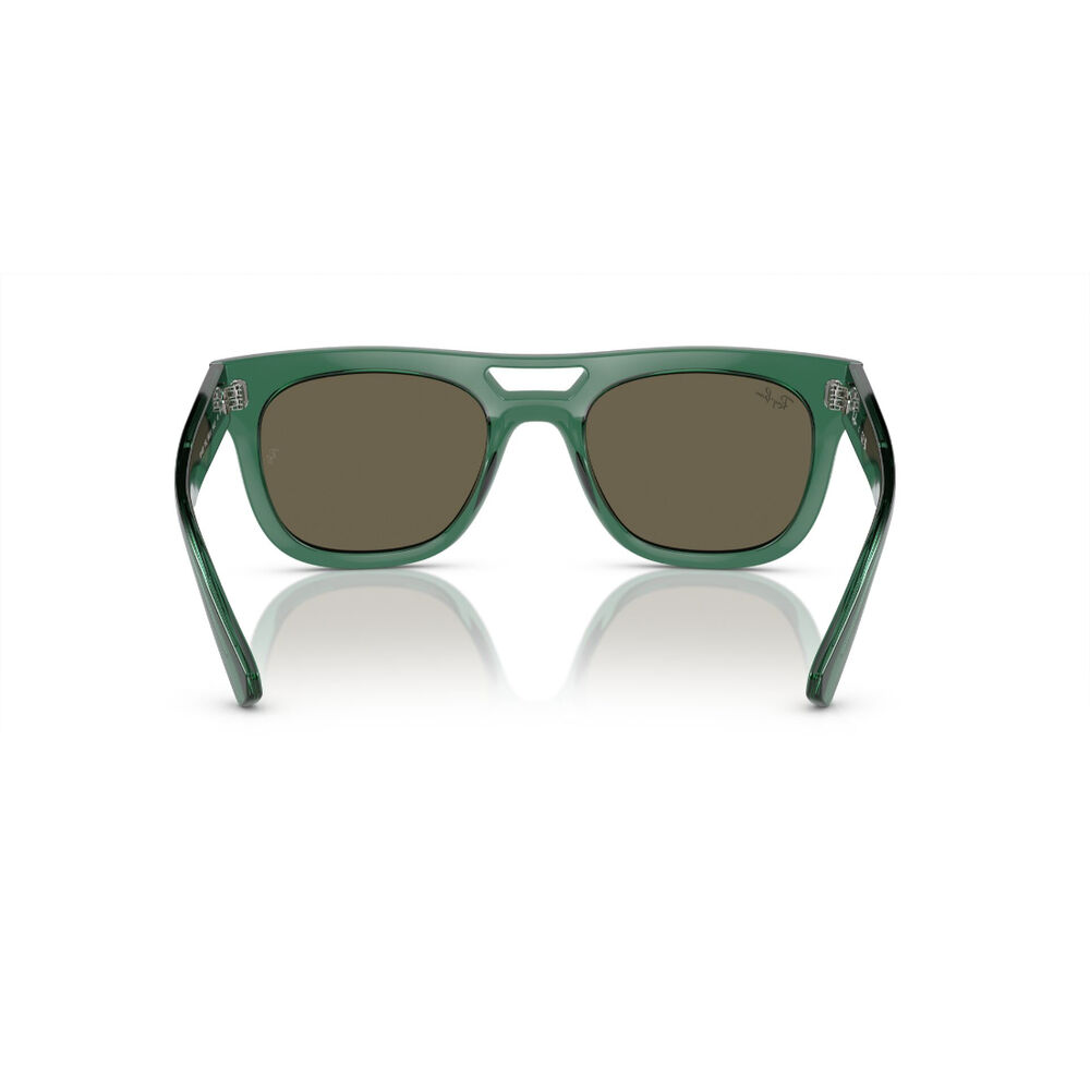 Lentes De Sol Phil Verde Transparente Bio-based Sustentable Ray-ban image number 3.0