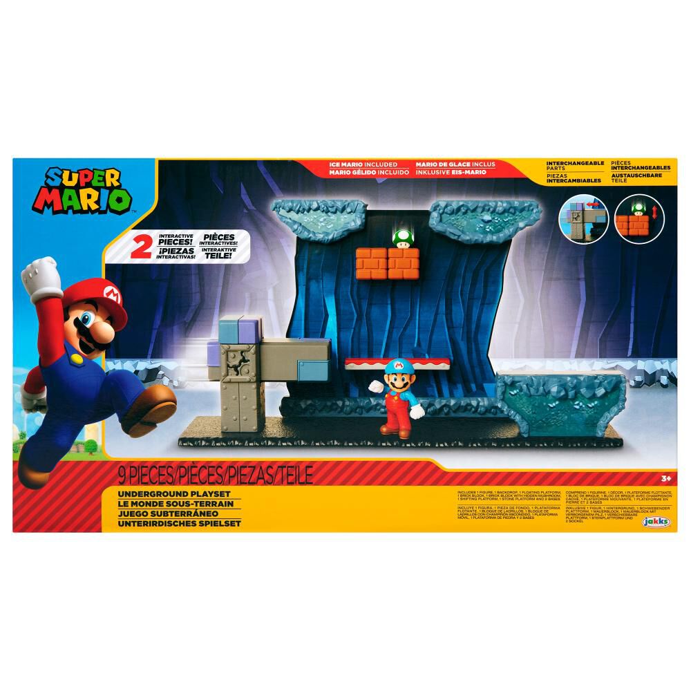 Figura Coleccionable Nintendo Playset Super Mario Underground image number 0.0