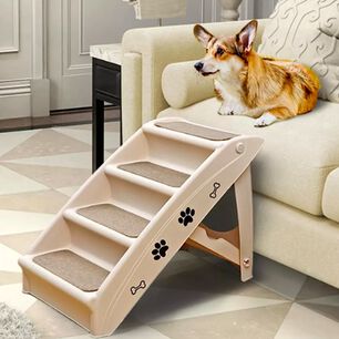 Escalera Plegable 4 Escalones Para Gatos Perros