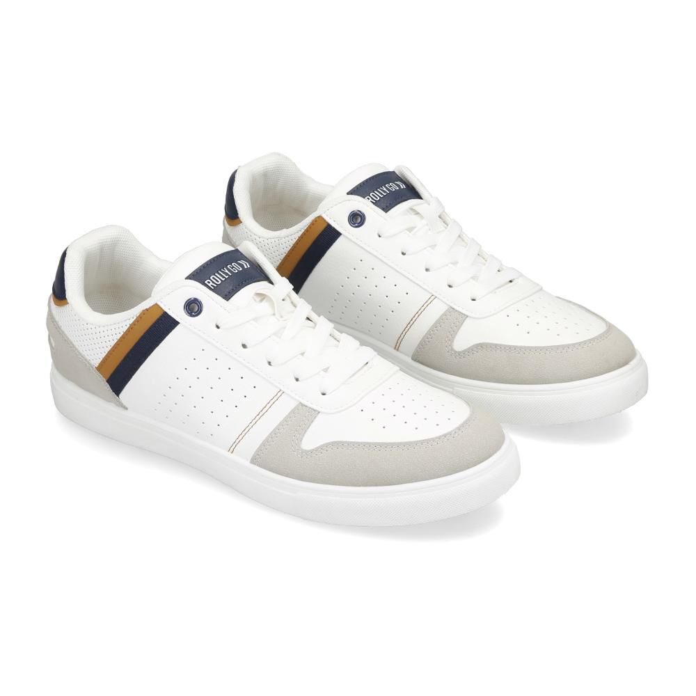 Zapatilla Urbana Hombre Rolly Go White image number 1.0