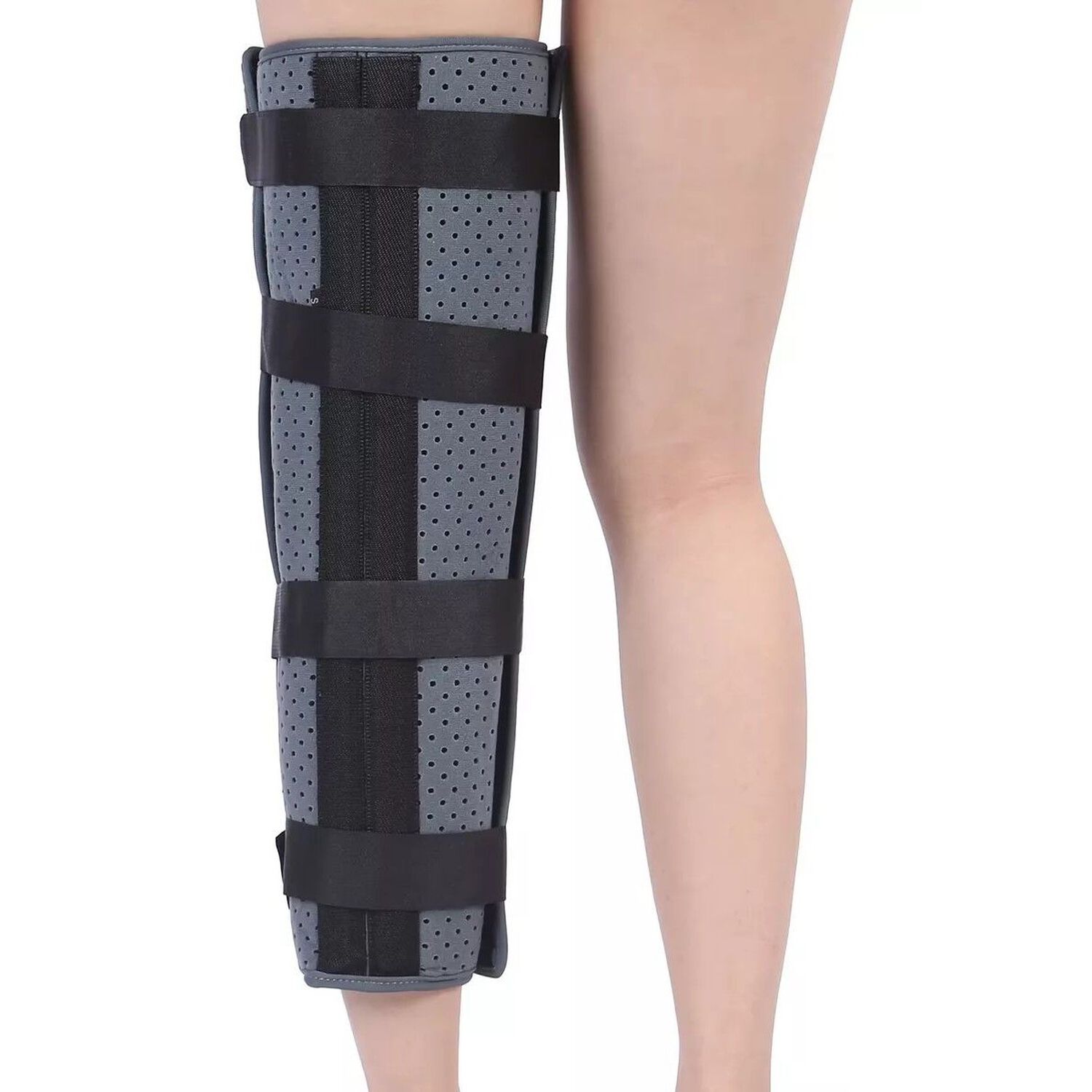 Inmovilizador De Rodilla Largo Con Velcro Ajustable Oneder Talla S image number 5.0