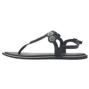 Sandalia Mujer Casual Negro Chalada Alki-12