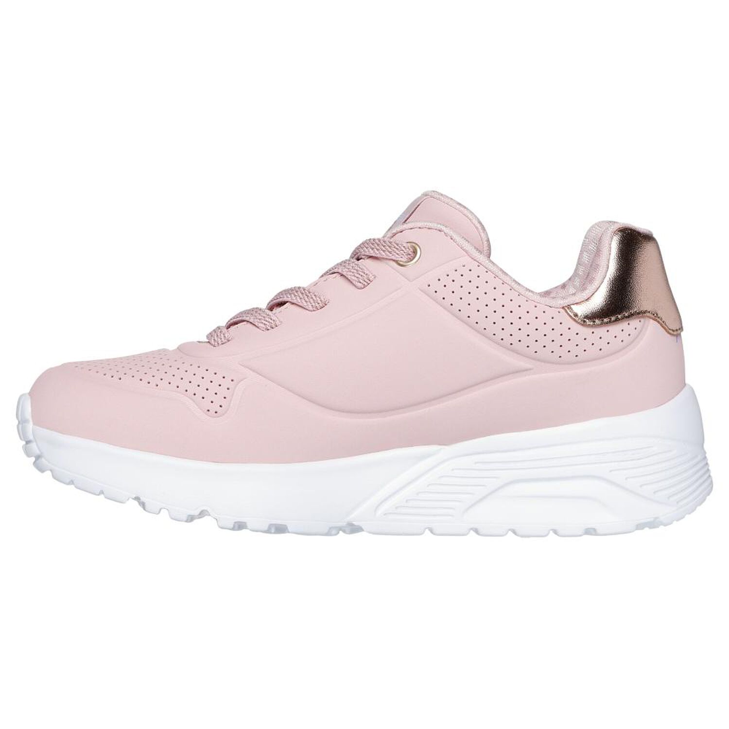 Zapatilla Infantil Ni&ntilde;a Skechers Uno Lite Rosado image number 2.0