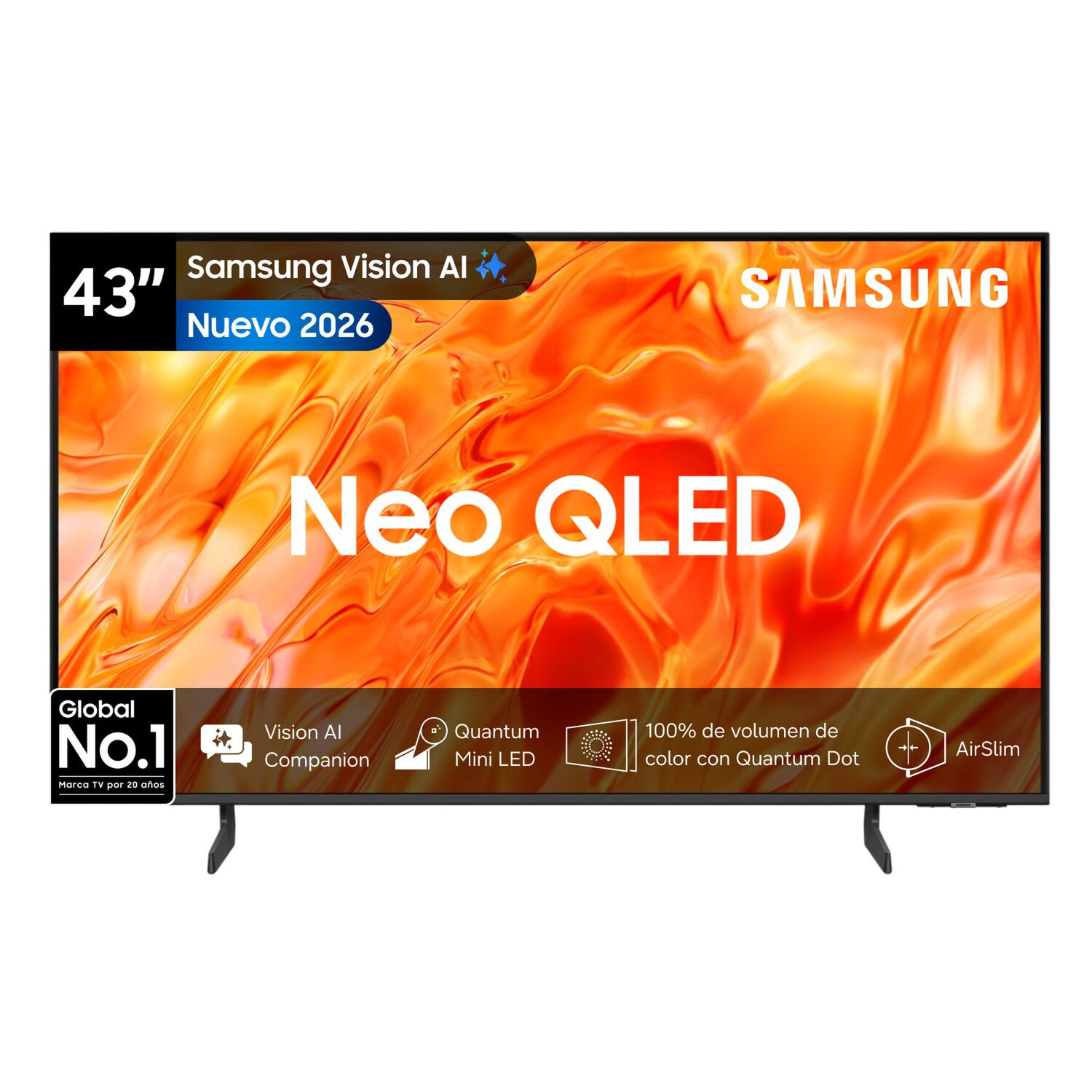 43 Neo Qled Qn70h 4k Samsung Vision Ai Smart Tv 2026 image number 0.0