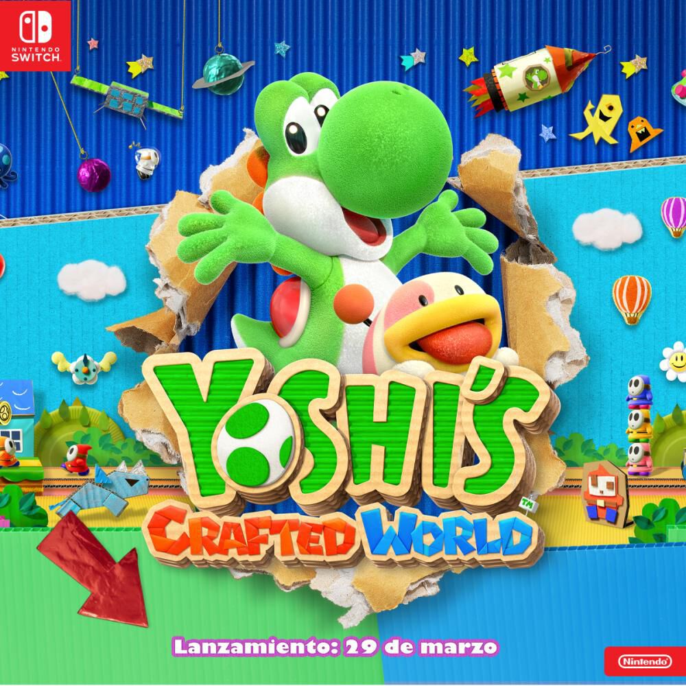 Juego Nintendo Switch Yoshi Crafted World image number 3.0