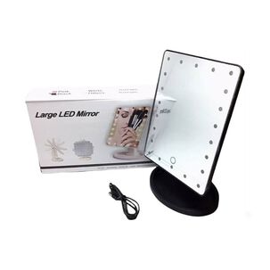 Espejo De Maquillaje Con Luces Led Bandeja