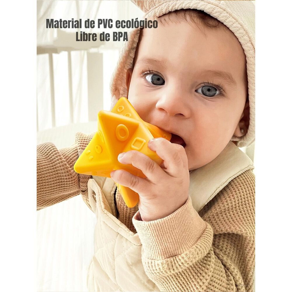 Juguete Sensorial Bloques Pelotas Mordedor Tm193 Lubabycas image number 4.0