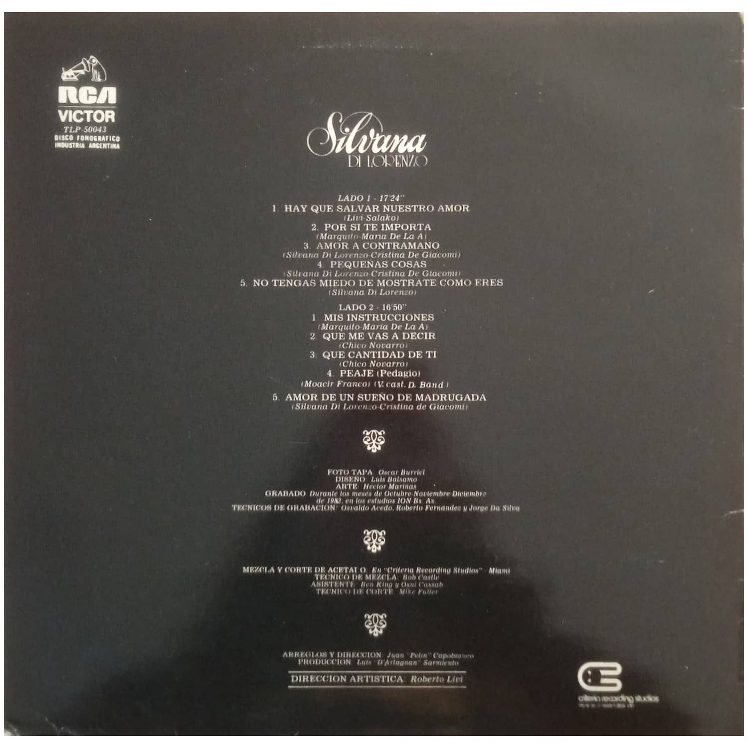 Silvana Di Lorenzo - Silvana Di Lorenzo | Vinilo Usado image number 1.0