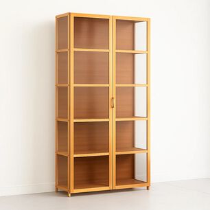 Vitrina Bambooclear 5 Niveles 82x33x161
