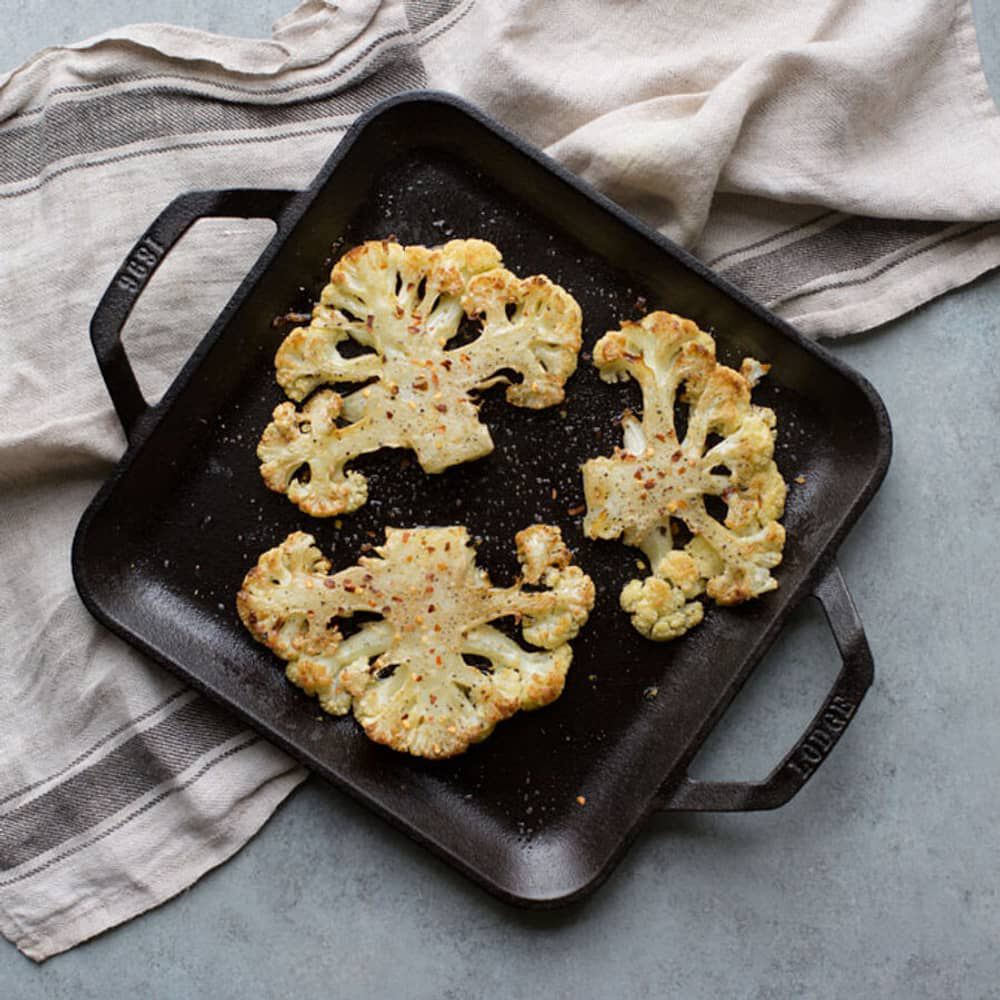 Plancha Cuadrada Con Doble Asa image number 2.0