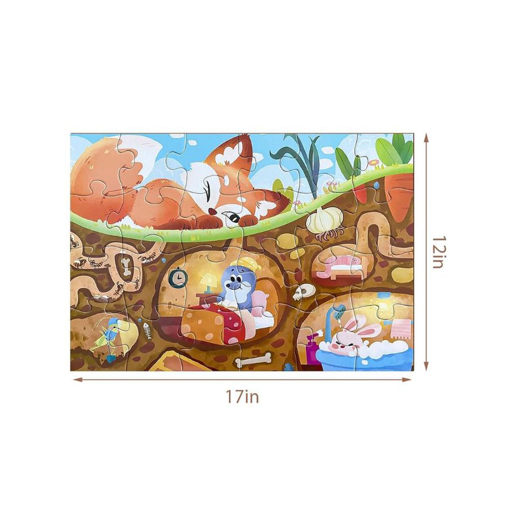 Rompecabezas De Zorro Para Ni&ntilde;os image number 3.0