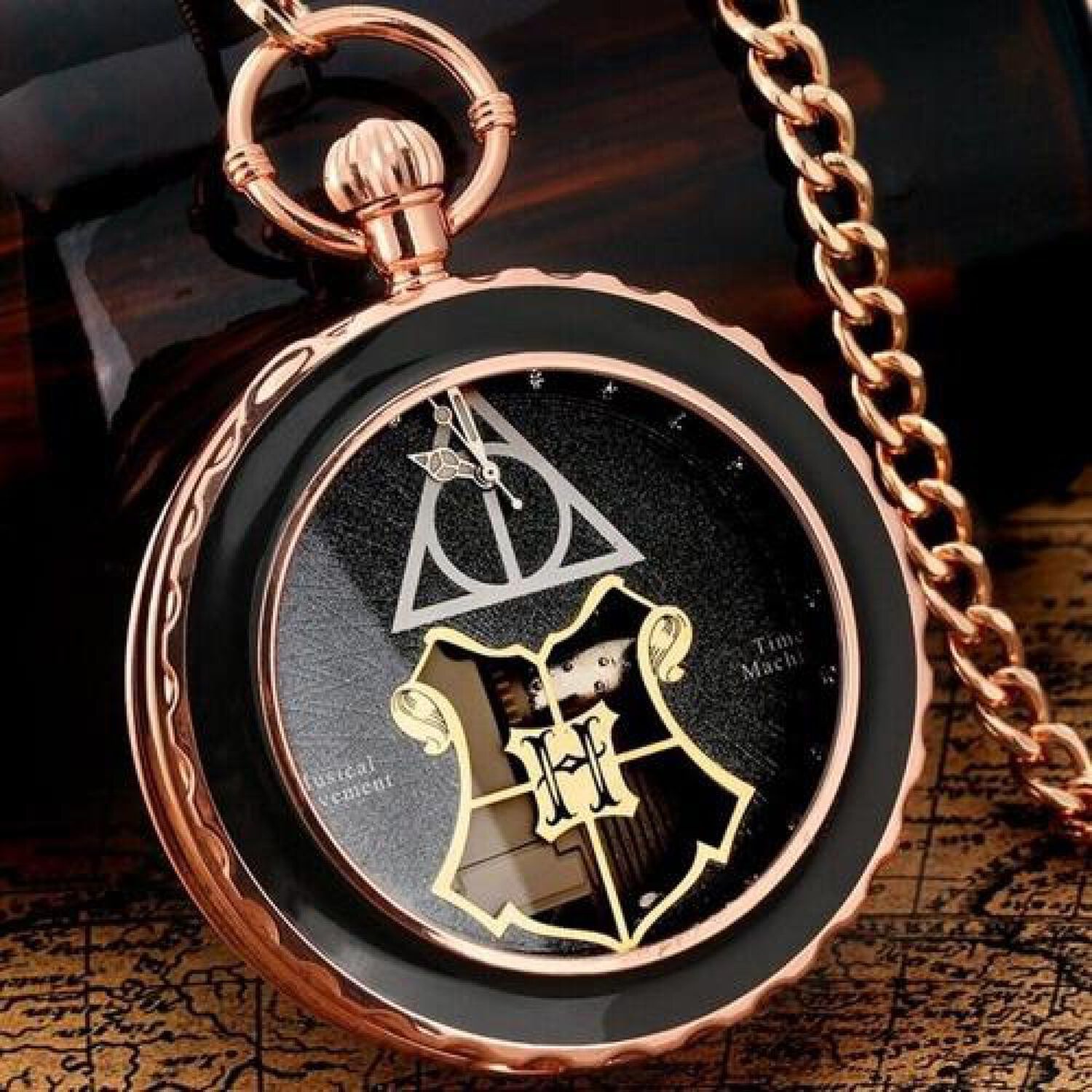Reloj Premiun Delux Harry Potter M&uacute;sica A Cuerda image number 2.0