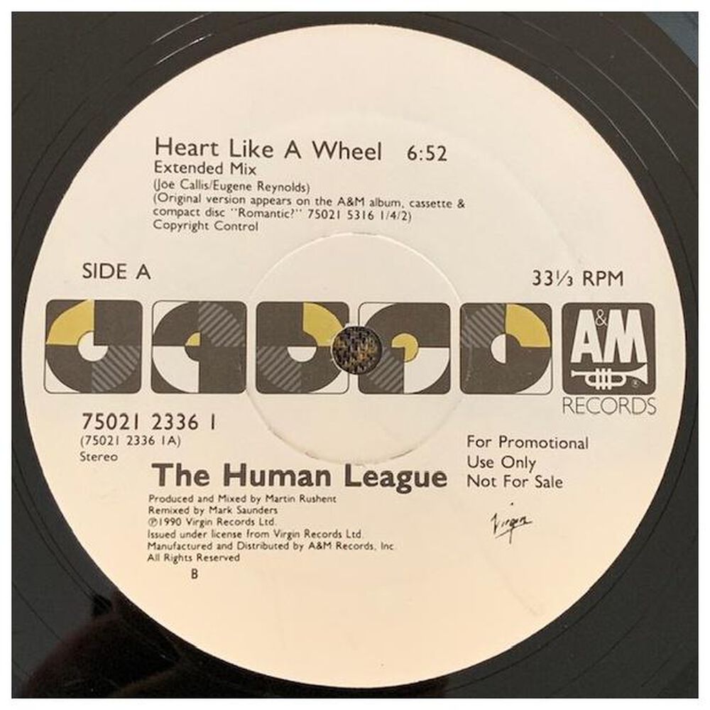 Human League - Heart Like A Wheel | 12" Maxi Single Usado image number 0.0