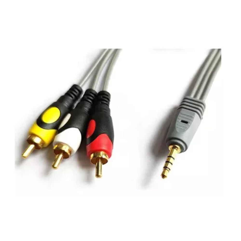Cable Auxiliar Rca 3x1 Calidad Lbn Longitud 1.5m image number 2.0