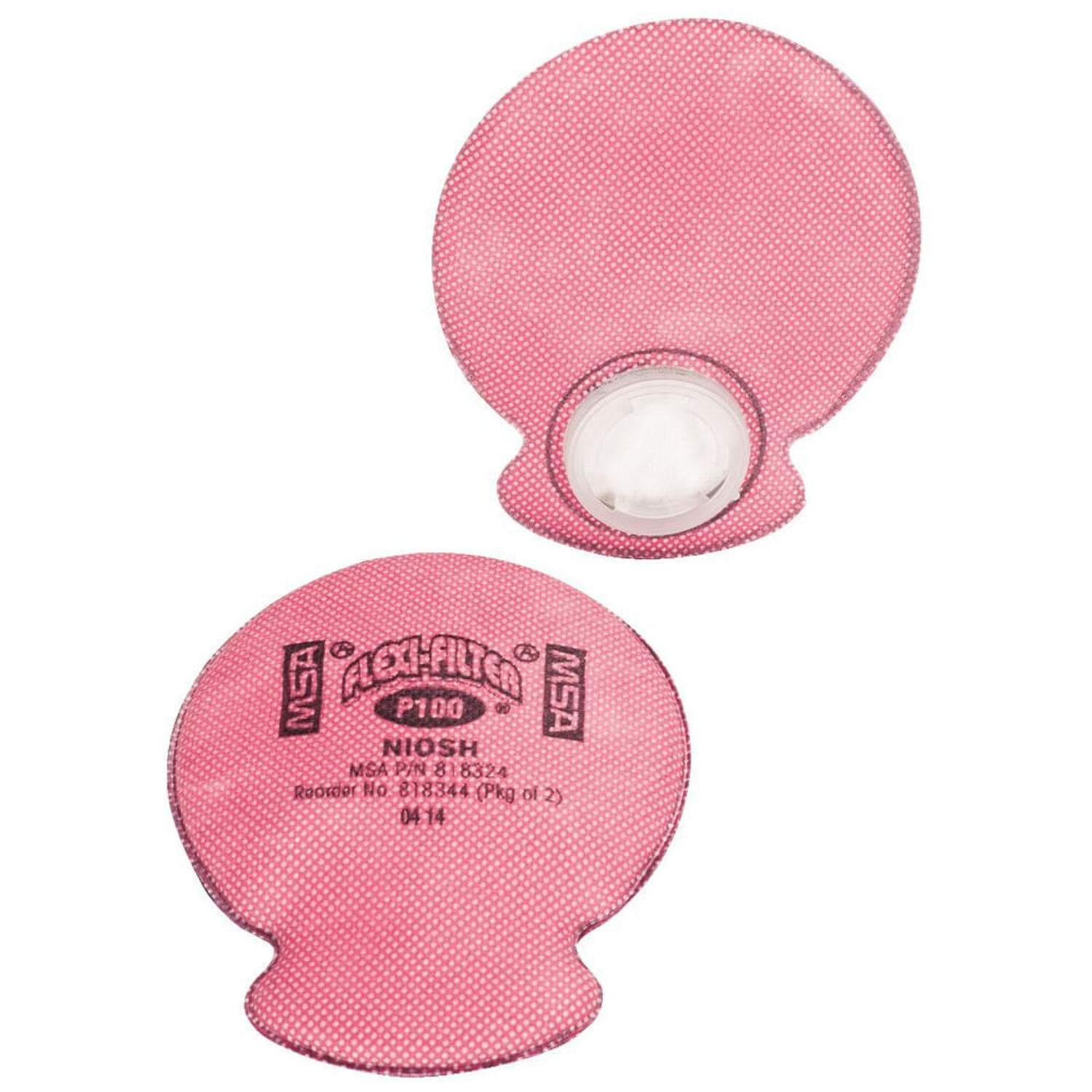 (paq 2 Unid) Filtros Flexibles P100+ga Hf Advantage Msa image number 0.0