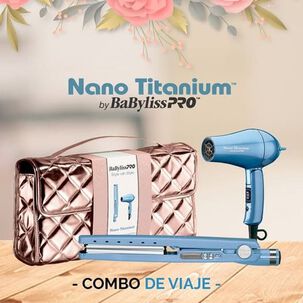 Kit Travel Plancha 32mm Y Secadora Mini Babylisspro 2un