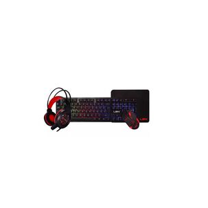 Kit De Teclado, Mouse Y Audífonos Gamer Lbn Lbcg01