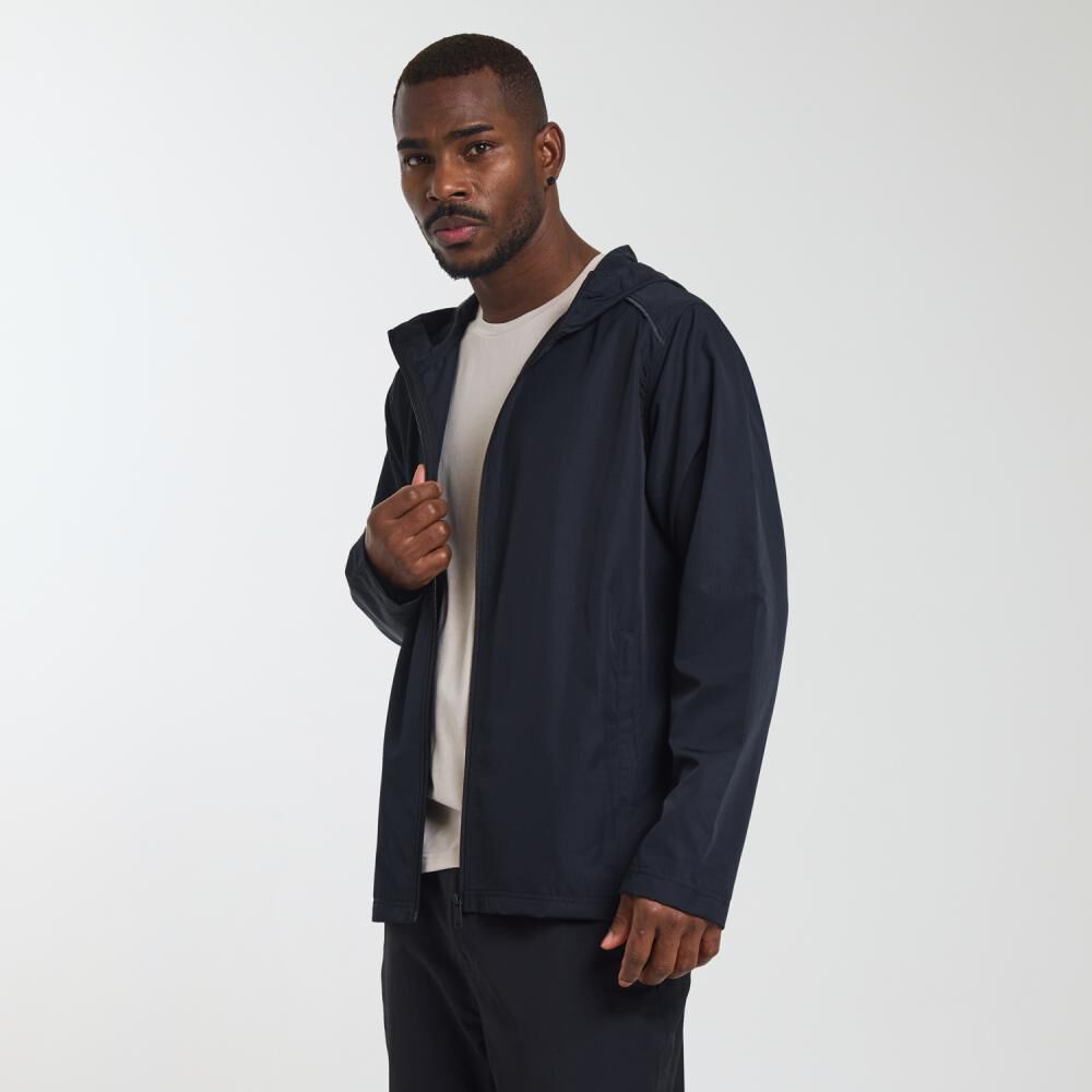 Chaqueta Deportiva Cuello Alto Con Capucha Hombre Wetland image number 2.0
