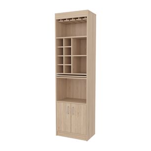 Bar Alto 8 Botelleros Repisa Extensible Fm-012