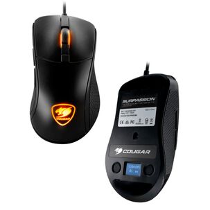Mouse Gamer Cougar Surpassion + Lcd Regulador Dpi Y Hz