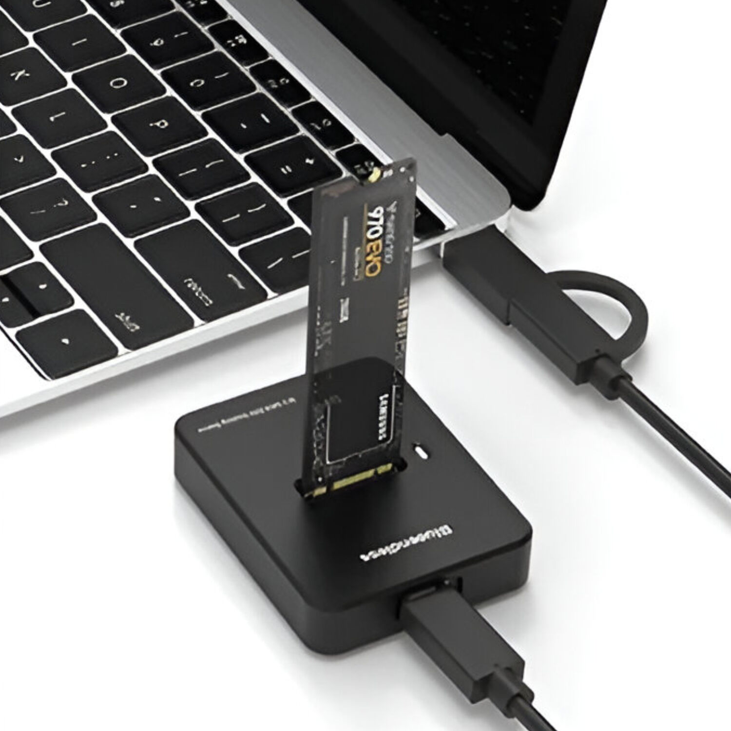 Lector De Discos Ssd M.2 Dock Station Usb 3.0 + Usb-c Dckm2 image number 4.0