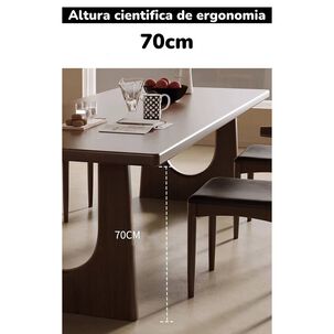 Comedor De Madera 180x80x70cm North By Lubabycas