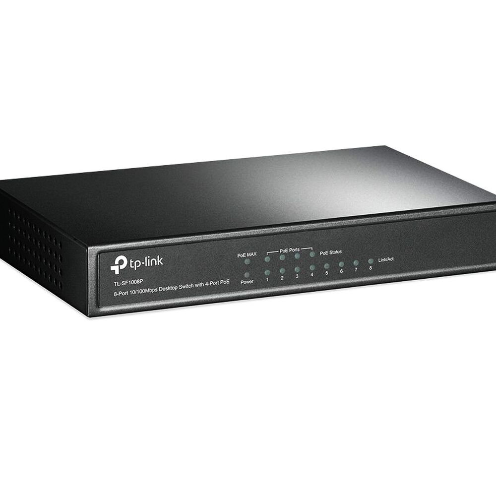 Switch Tp-link Tl-sf1008p 4 Puertos Poe + 4 Puertos Estándar image number 1.0